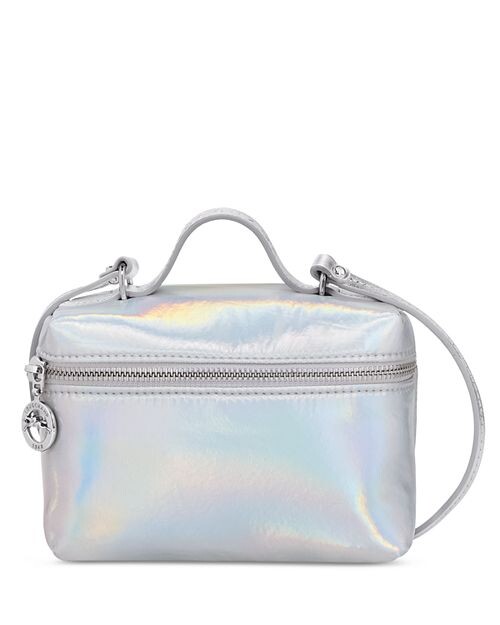 

Футуристический косметичка через плечо Le Pliage Longchamp, цвет Silver