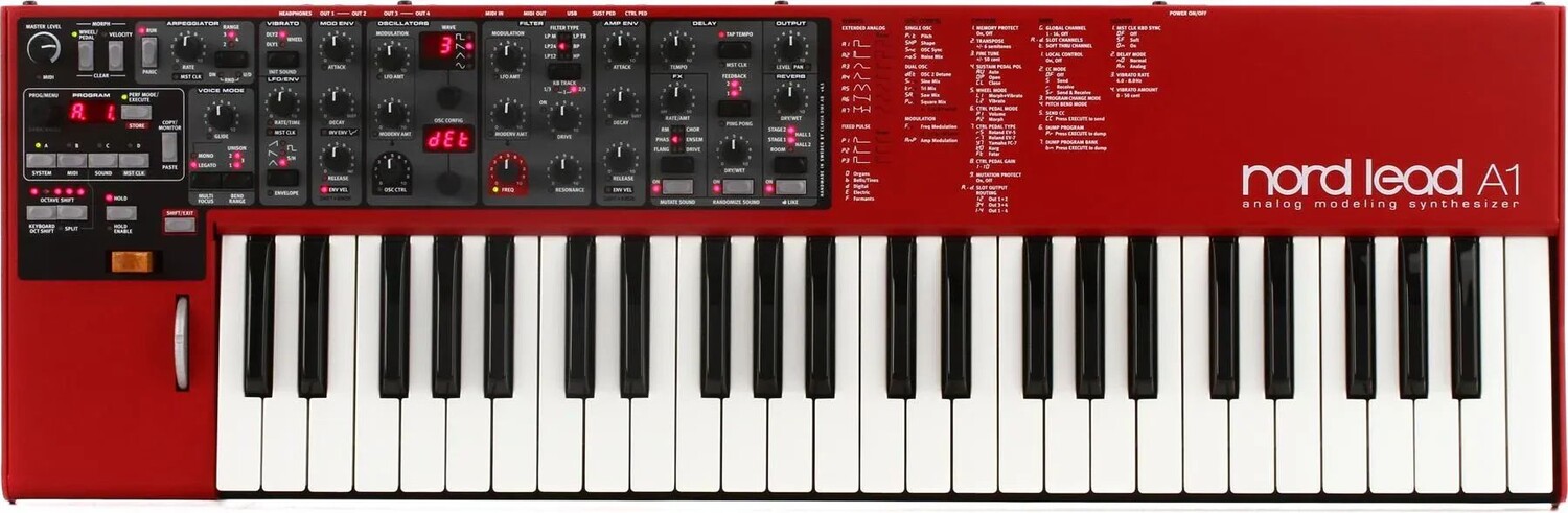 

Аналоговый моделирующий синтезатор Nord Lead A1