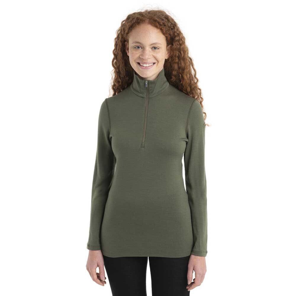 

Базовый слой Icebreaker 260 Tech Merino Long, зеленый