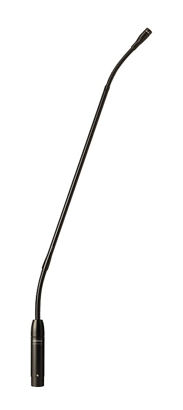 

Микрофон Shure MX418/C 18" Microflex Cardioid Gooseneck Condenser Mic with Attached XLR Preamp
