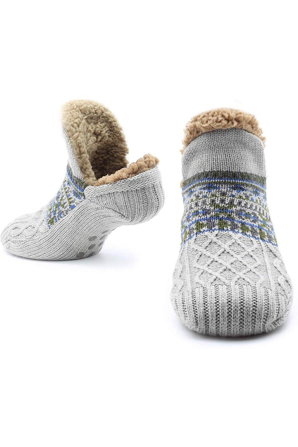 Удобные носки-тапочки CityComfort, серый новинка носки 3d вязаные носки мужские новые носки тапочки женские рождественские праздничные зимние подарки чашки с пивом