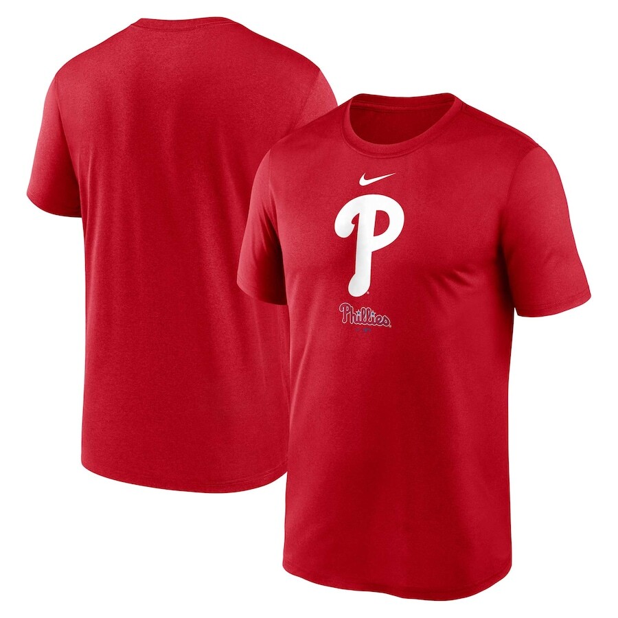 

Футболка с коротким рукавом Nike Philadelphia Phillies, красный