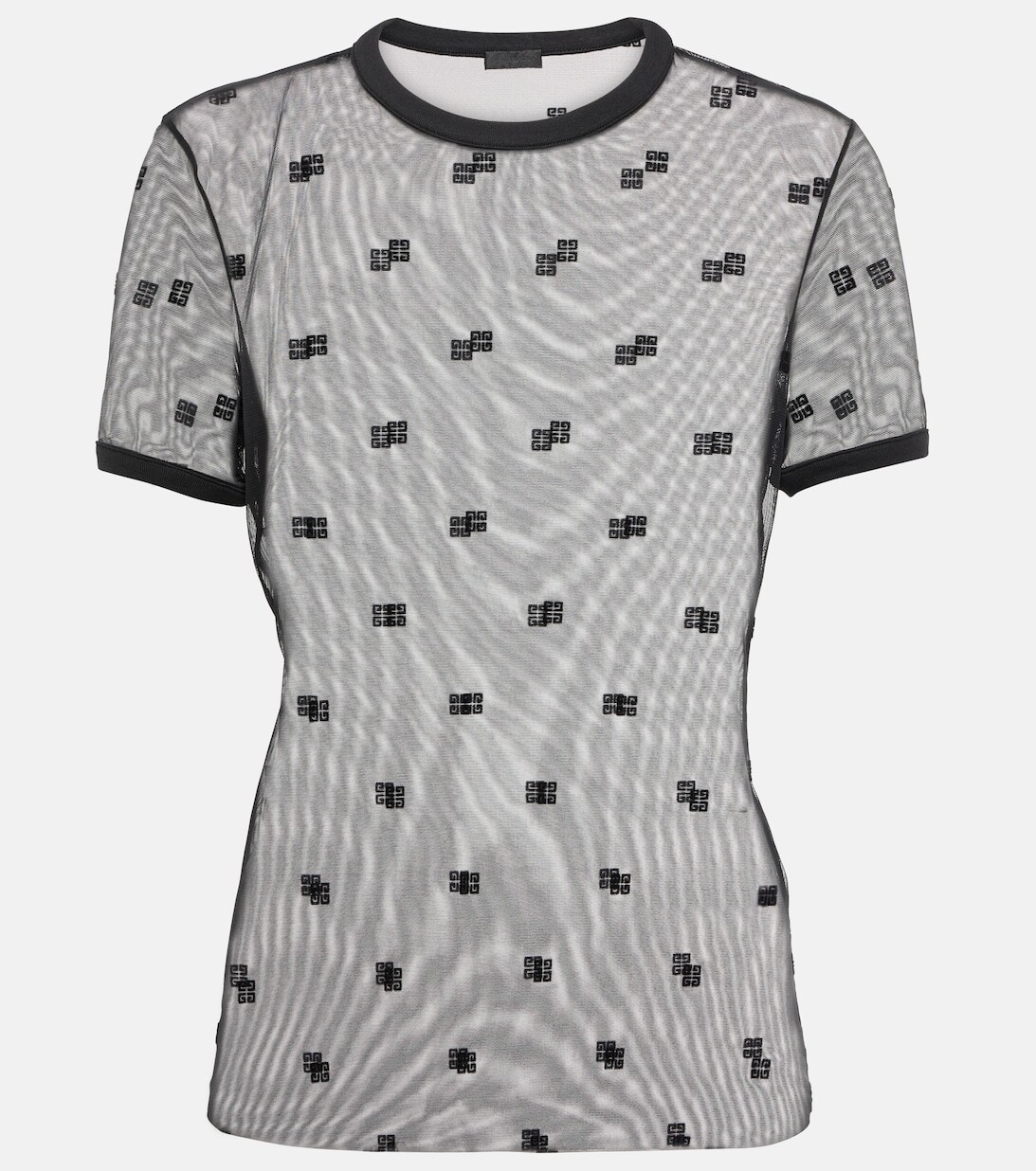 

Топ из тюля 4G Givenchy, черный
