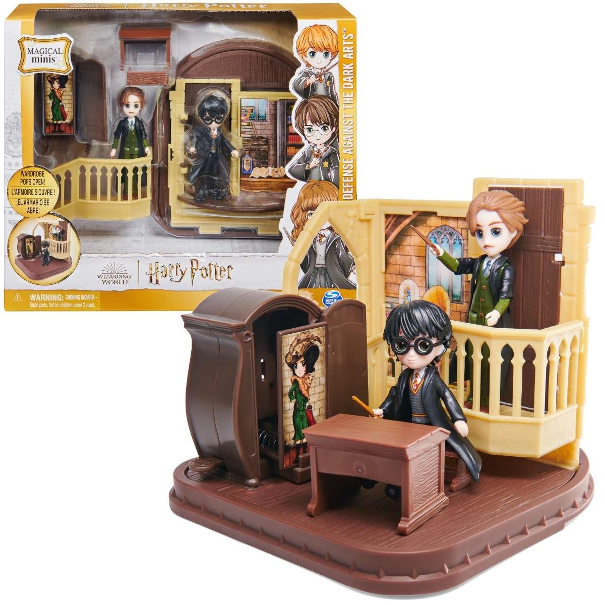 

Набор Magical Minis Harry Potter «Защита от темных искусств» Фигурки «Защита от темных искусств» + аксессуары Spin Master