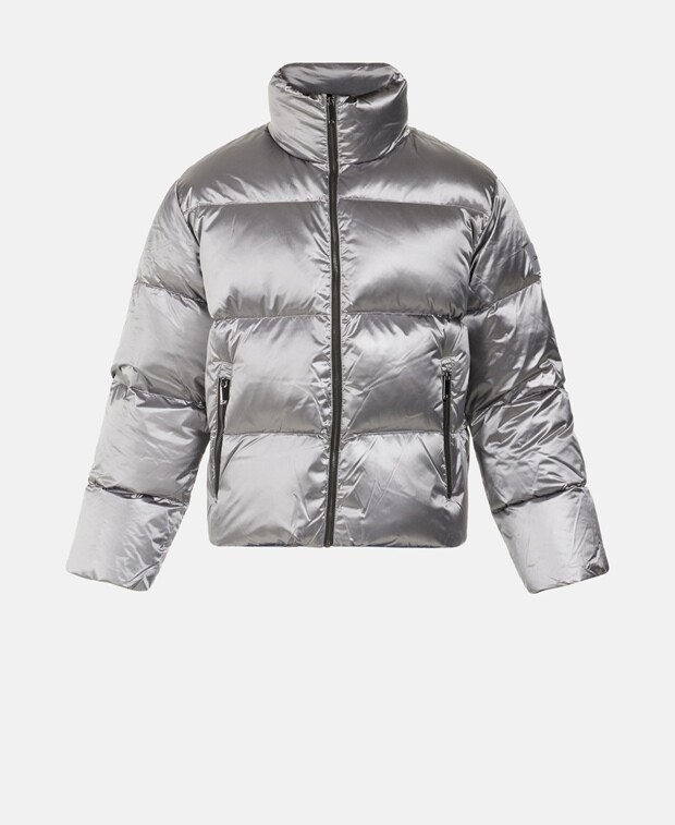 

Пуховик Calvin Klein, серебряный