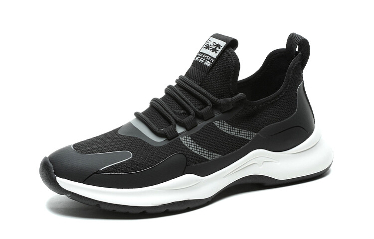 

Кроссовки мужские Lifestyle Shoes Men Low-Top Mulinsen, черный