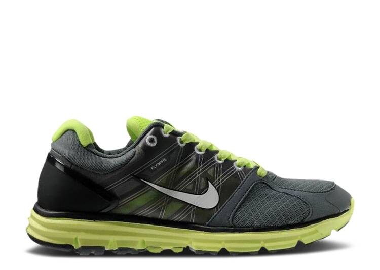 

Кроссовки Nike LUNARGLIDE+ 2 'DARK GREY VOLT', серый