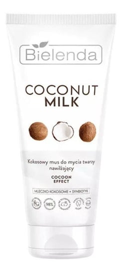Кокосовый очищающий мусс для лица, 135 г Bielenda, Coconut Milk фотографии