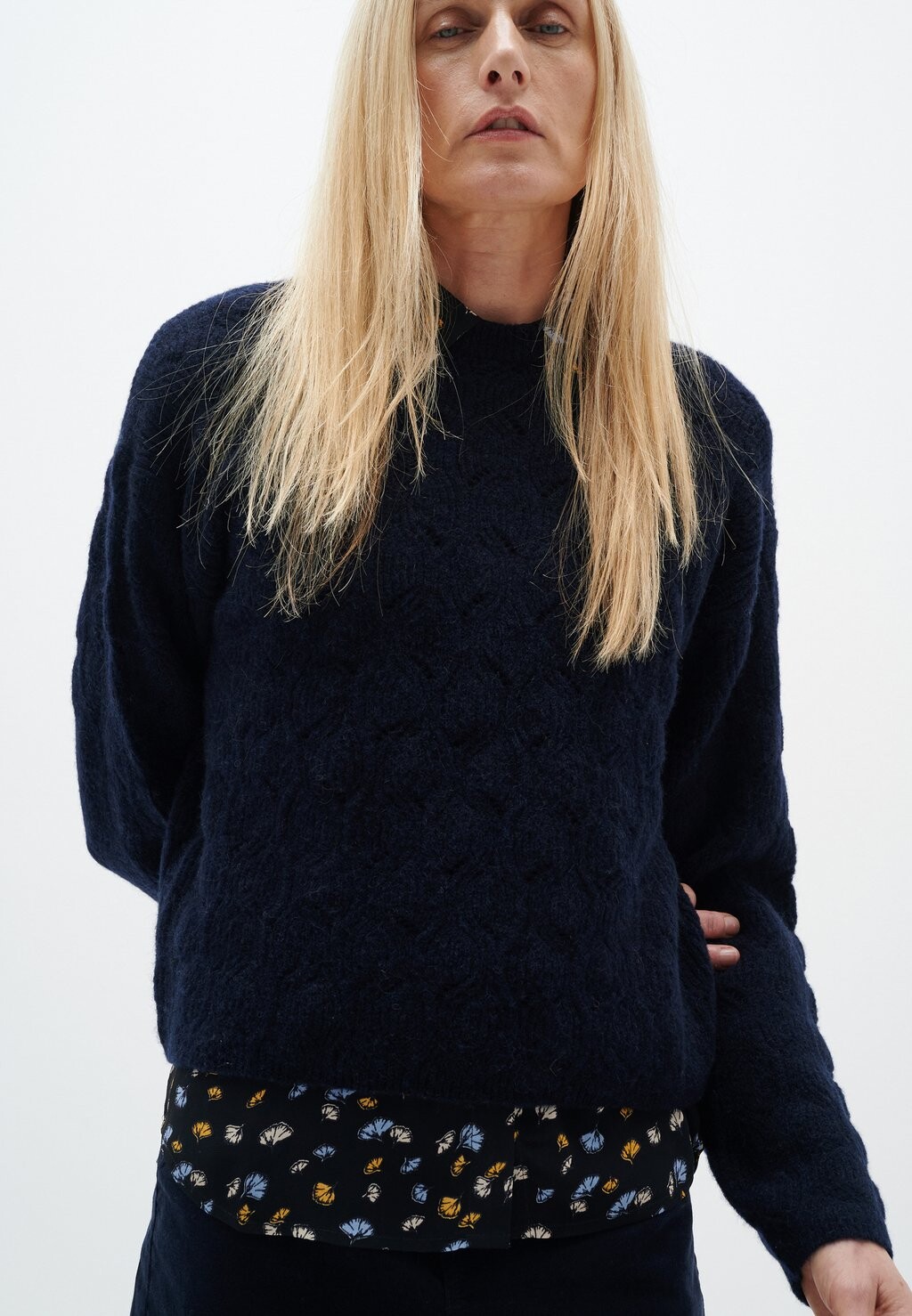 

Свитшот InWear РОДАСИВ, цвет mazarine blue melange