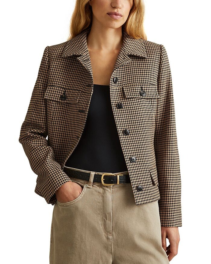 

REISS Lena Куртка в клетку, мультиколор