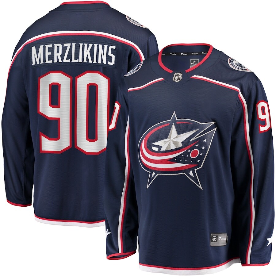 

Джерси Fanatics Branded Columbus Blue Jackets, нави