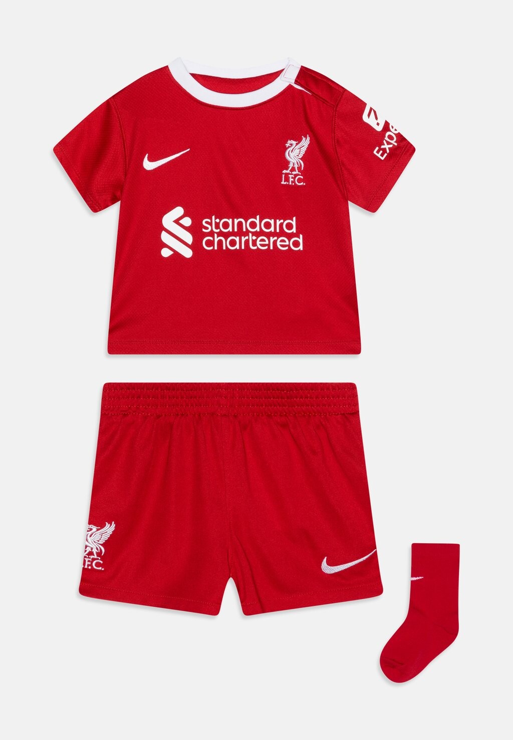 

Комплект LFC I NK DF KIT HM Nike, цвет gym red/white