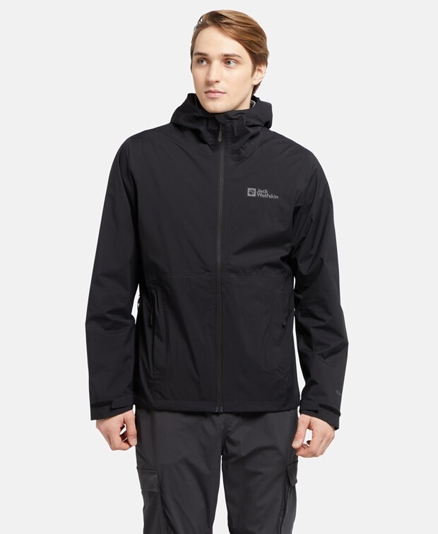 

Дождевик Jack Wolfskin, черный