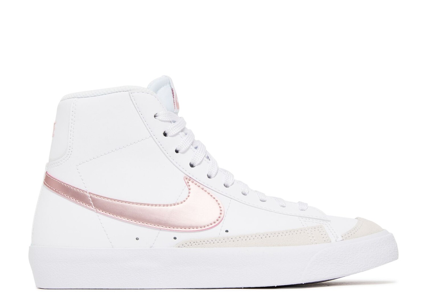 

Кроссовки Nike Blazer Mid '77 Gs 'White Pink Glaze', белый