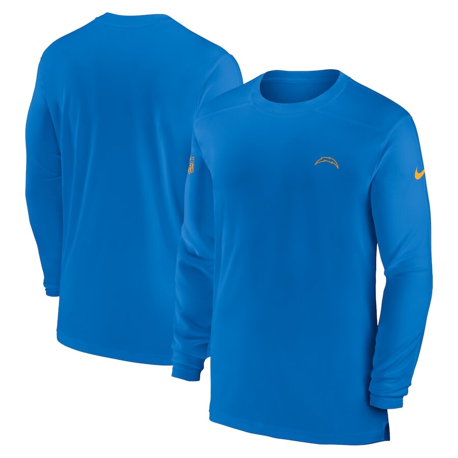 

Футболка с длинным рукавом Nike Los Angeles Chargers, синий
