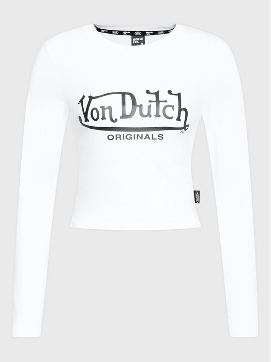 

Узкая блузка Von Dutch, белый