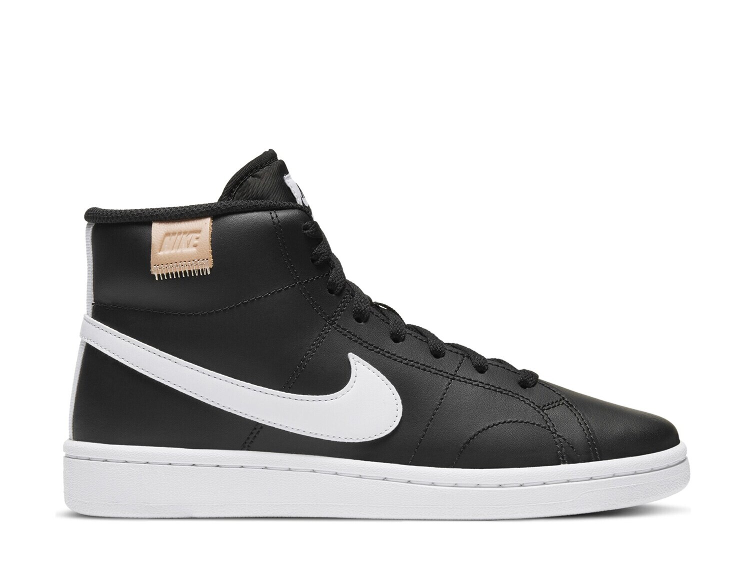 

Кроссовки Nike Court Royale 2 кожанные, черный/белый