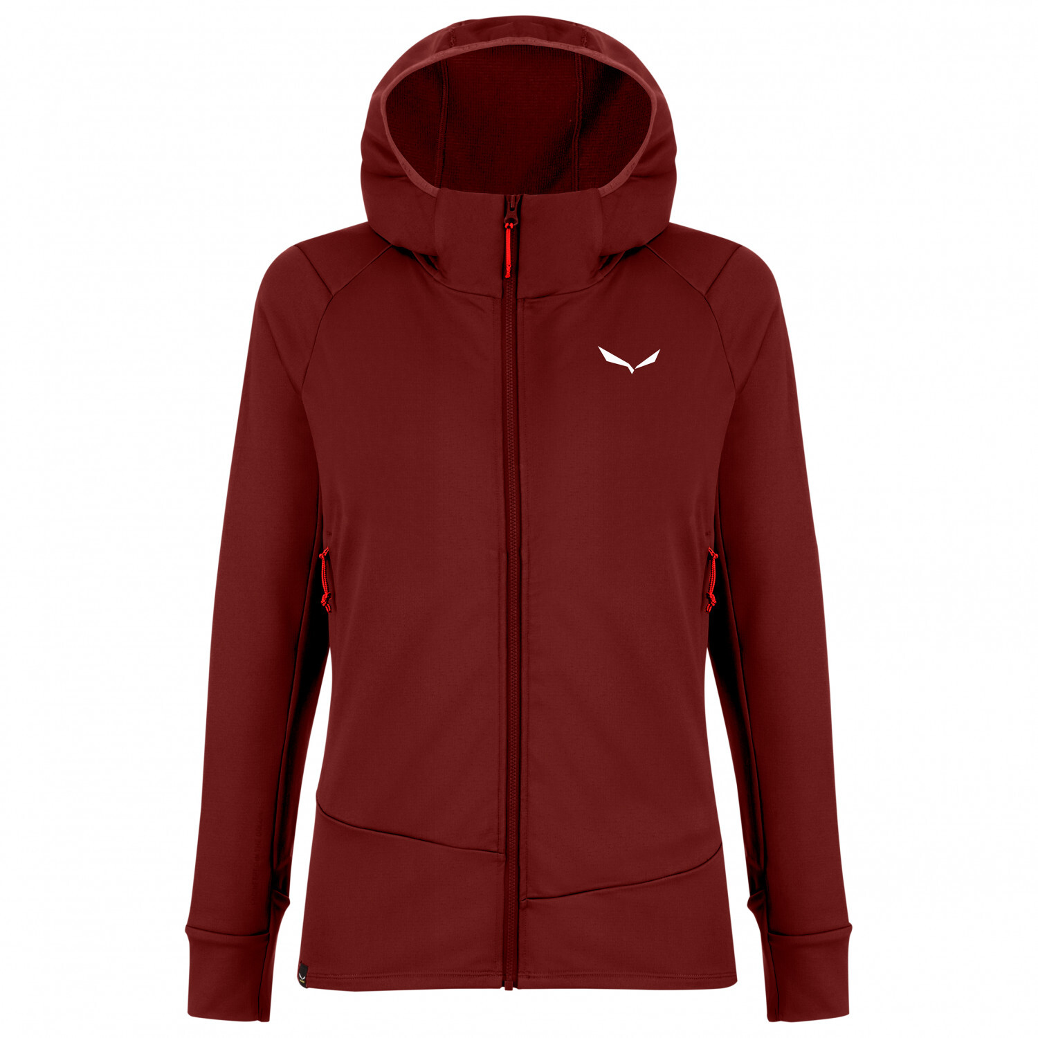 Флисовая жилетка Salewa Women's Puez Polarlite HD, цвет Syrah дождевик водоотталкивающая куртка puez jacket salewa цвет electric