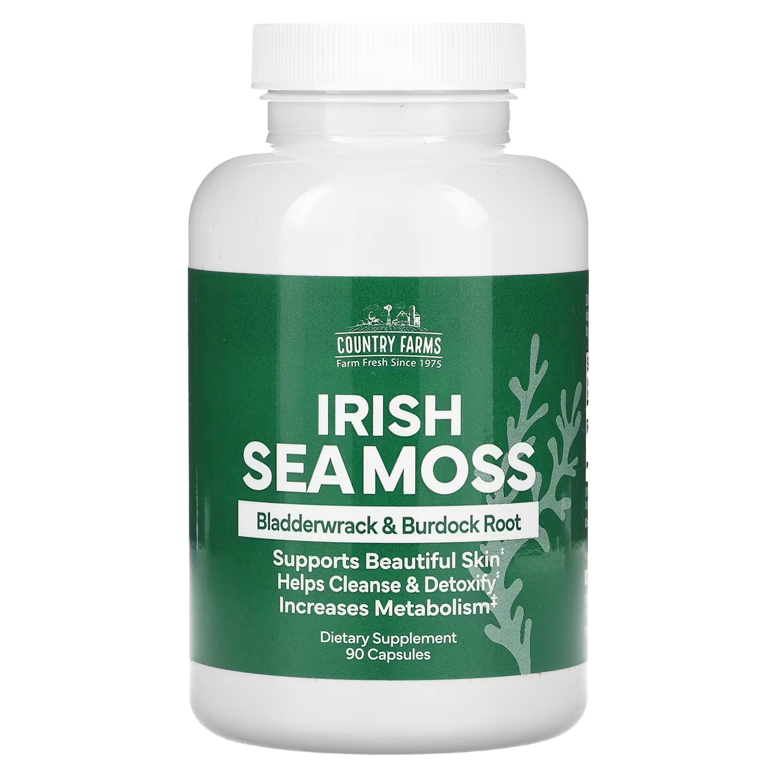 Country Farms Ирландский морской мох, 90 капсул vitamatic ирландский морской мох 120 растительных капсул