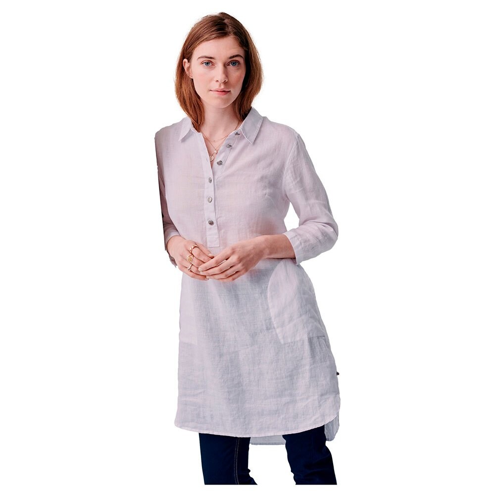 

Платье миди Redgreen Dina Shirt Long Sleeve, белый
