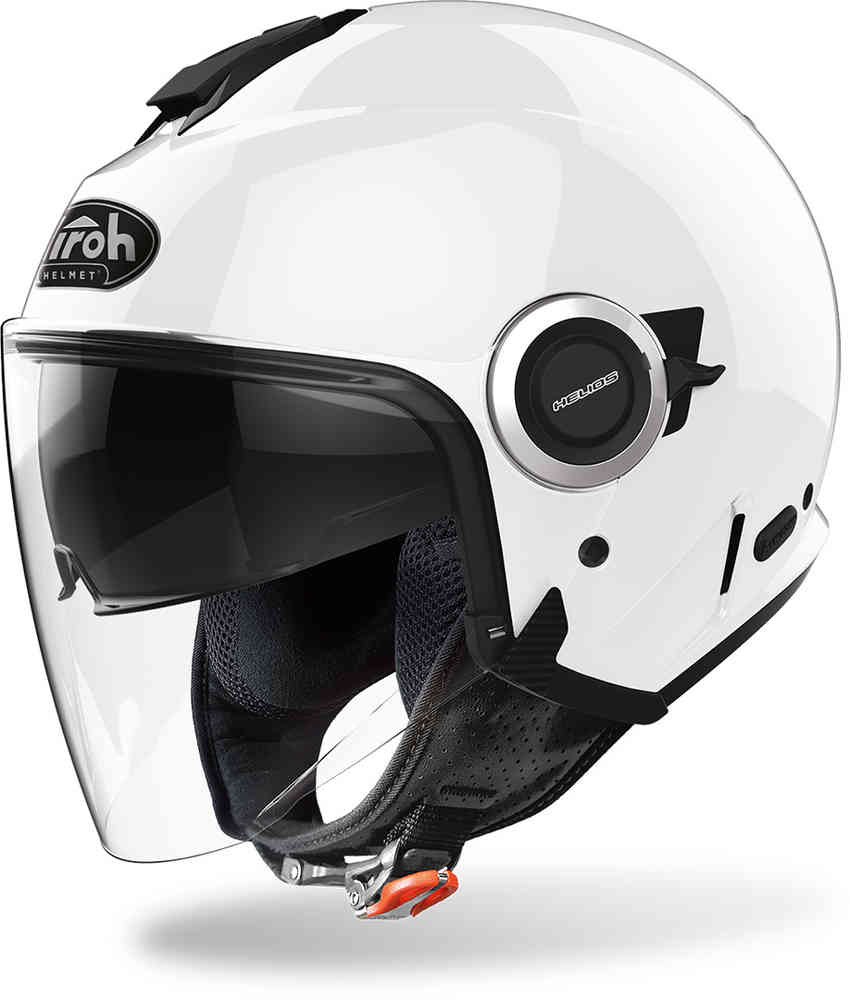 Цветной реактивный шлем Helios Airoh, белый цветной реактивный шлем h 20 airoh белый