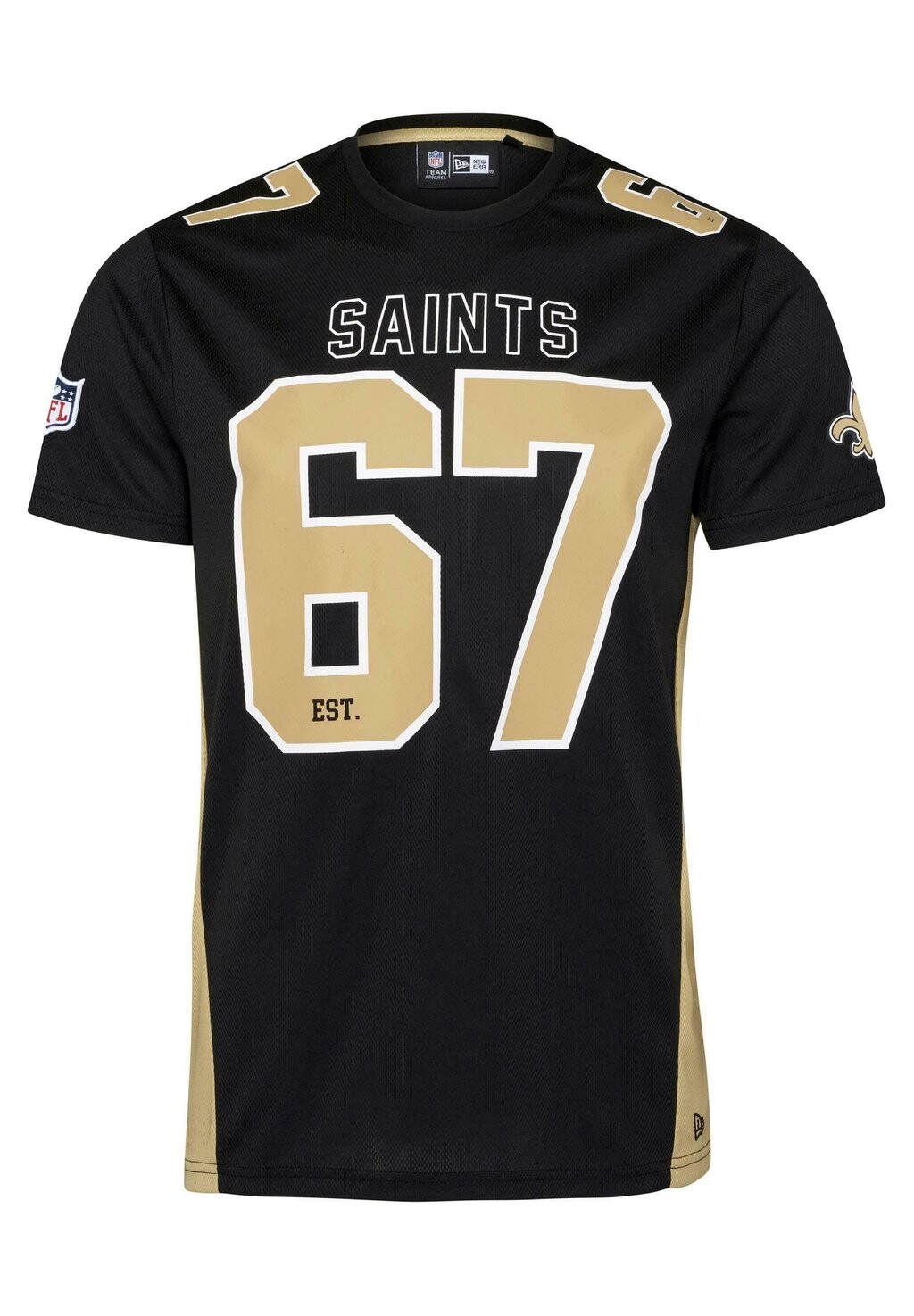 

Футболка с принтом ORLEANS NFL ESTABLISHED NUMBER New Era, цвет schwarz