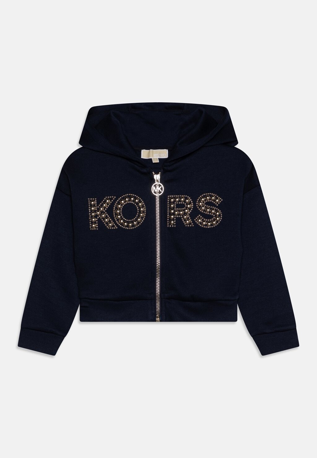 

Толстовка на молнии Hooded Cardigan Michael Kors Kids, цвет navy