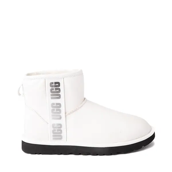 

Женские ботинки UGG Classic Mini с логотипом сбоку, белый