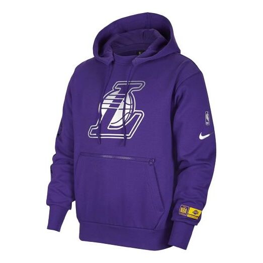

Толстовка Nike NBA Los Angeles Lakers Courtside Casual Sports Pullover Purple, фиолетовый
