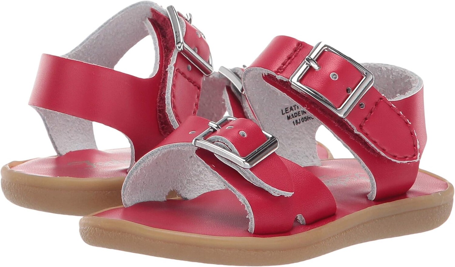 

Сандалии на плоской подошве Tide FootMates, цвет Apple Red