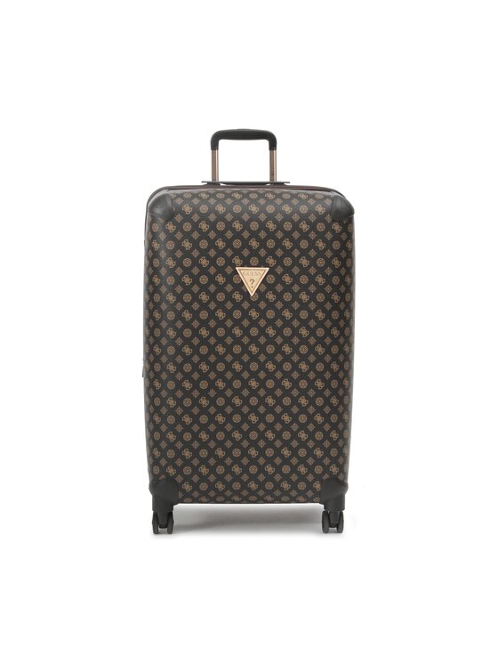 Большой чемодан Guess, коричневый