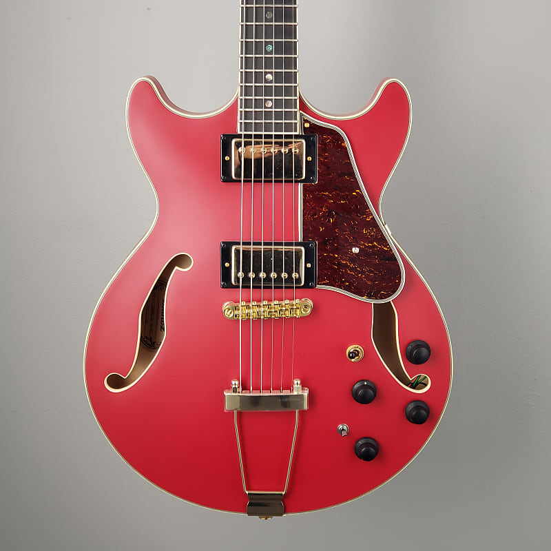 Электрогитара Ibanez Artcore Expressionist AMH90 Hollowbody Electric Guitar - Cherry Red Flat - NEW !