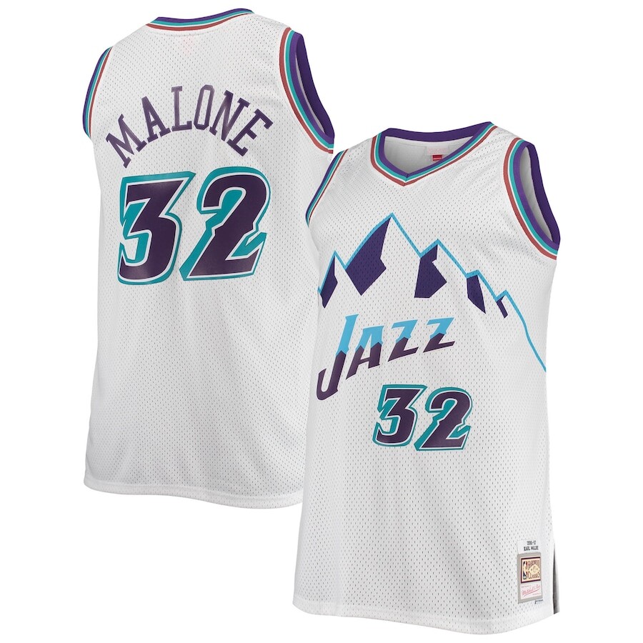 

Джерси Mitchell & Ness Utah Jazz, белый