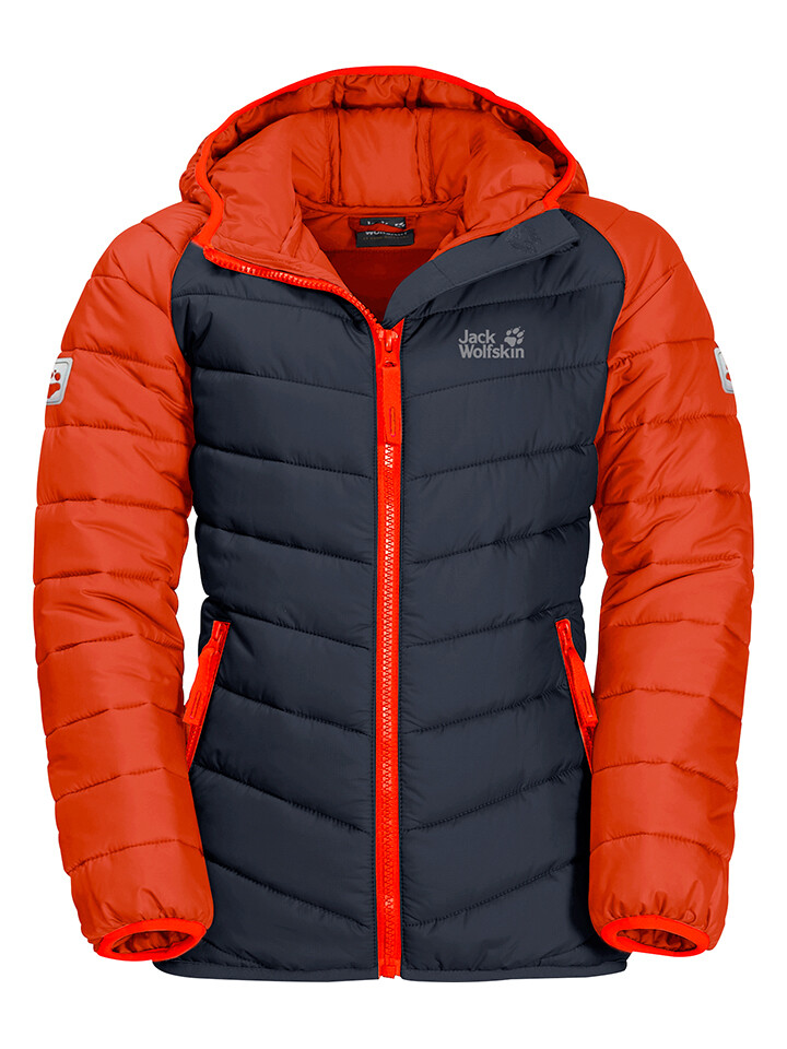 Куртка Jack Wolfskin Steppjacke Zenon, оранжевый