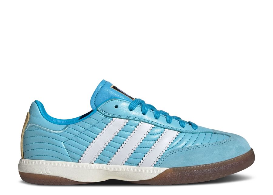 

Кроссовки adidas NTS Radio X Samba Millennium, цвет Light Blue White Gum