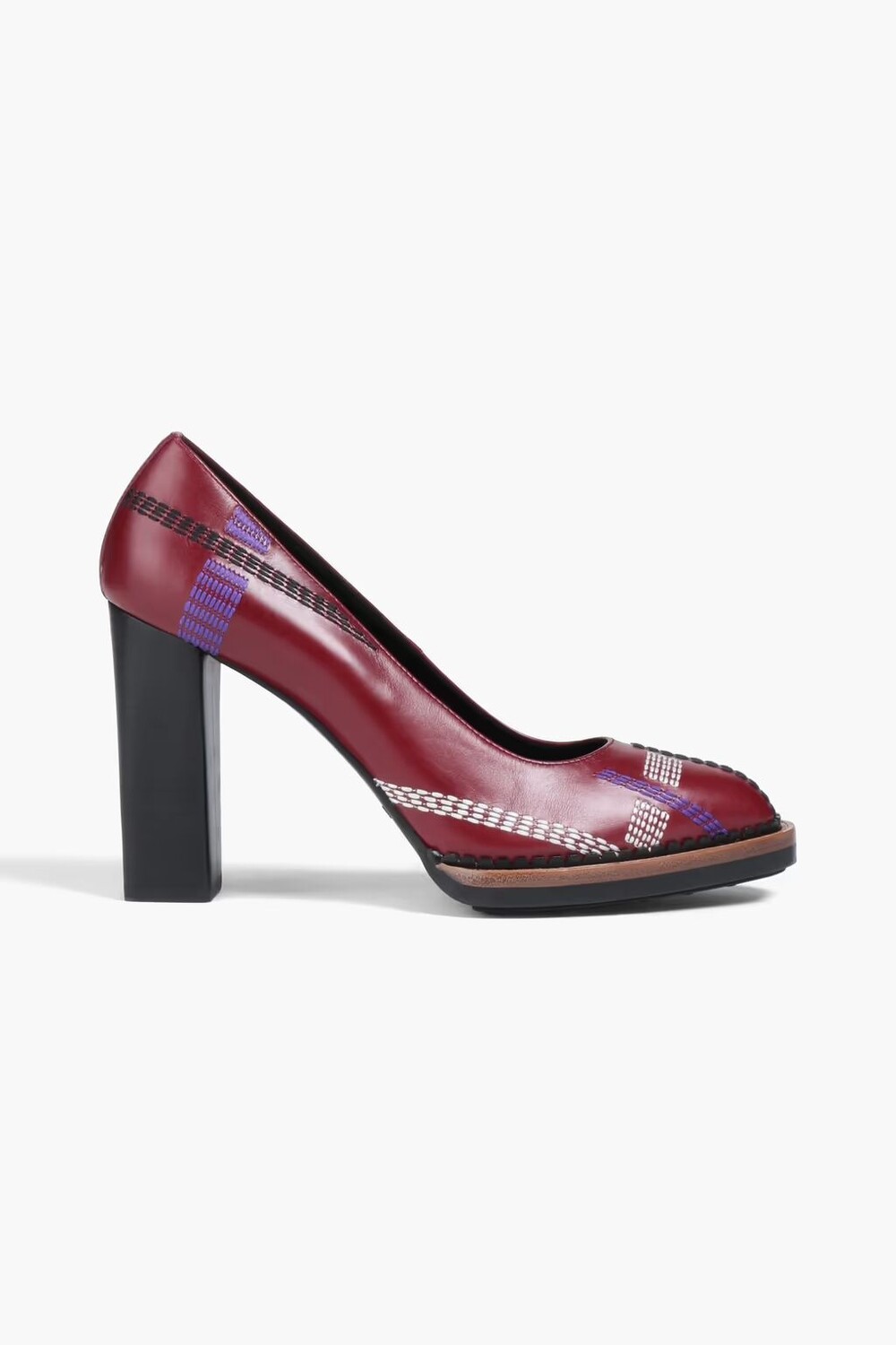 

Кожаные туфли Tod'S, бордовый