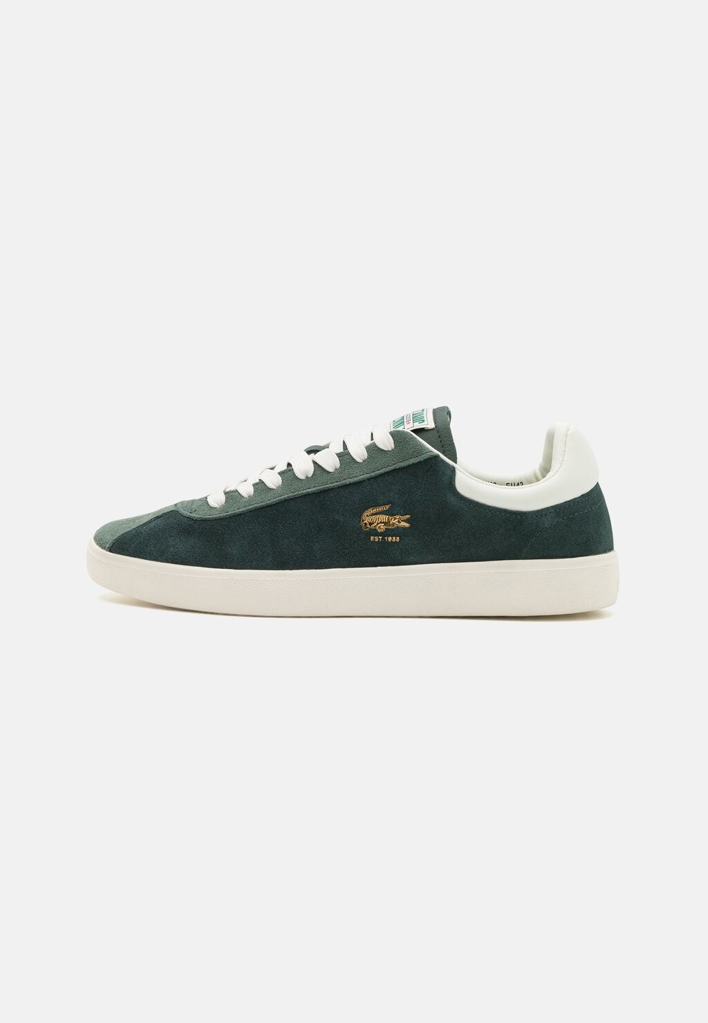 

Низкие кроссовки BASESHOT Lacoste, темно-зеленый/белый