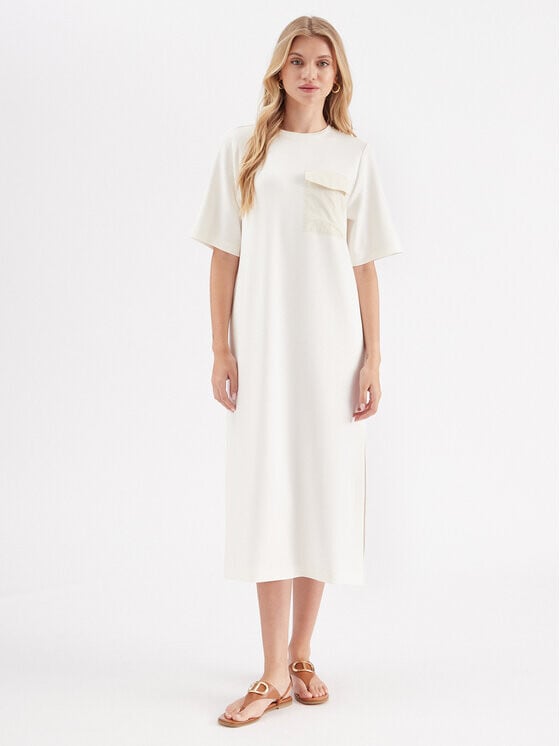 

Платье прямого кроя на каждый день Inwear, белый