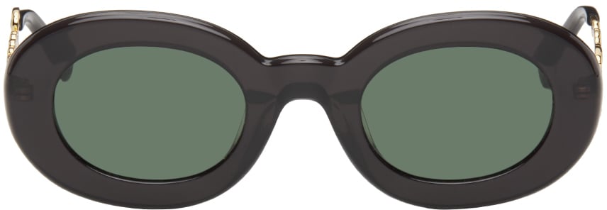 

Черные солнцезащитные очки Le Raphia Les lunettes Pralu, разноцветные Jacquemus