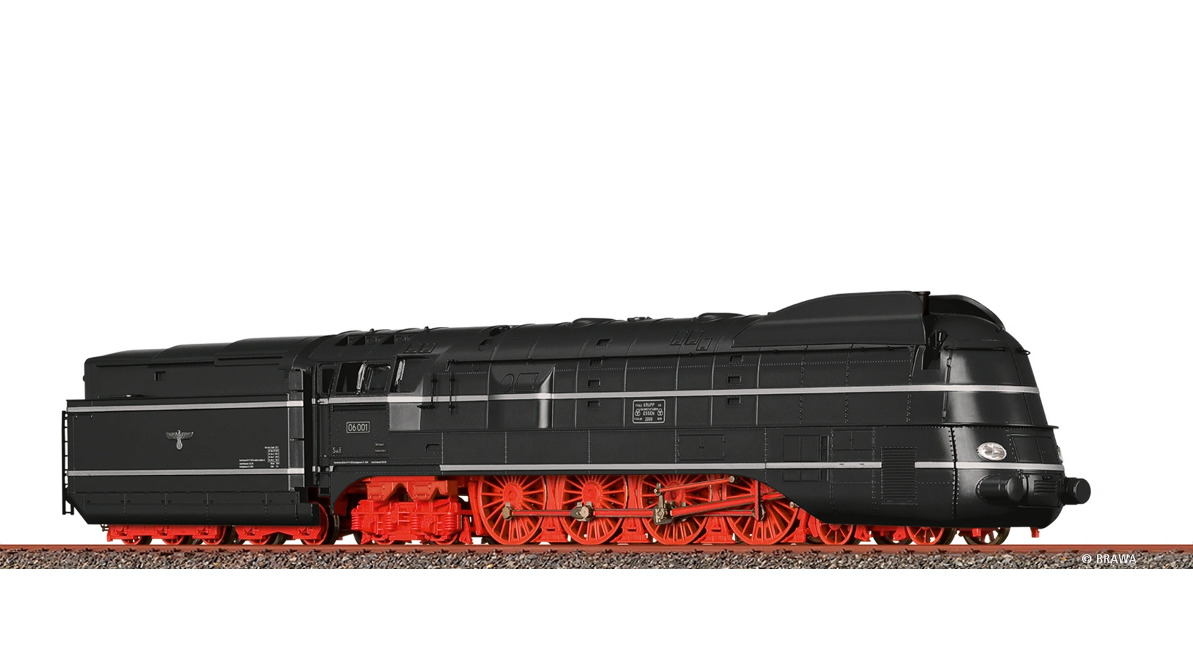 

Brawa Паровозовик Br 06 The Drg Dc Аналоговый Basic+