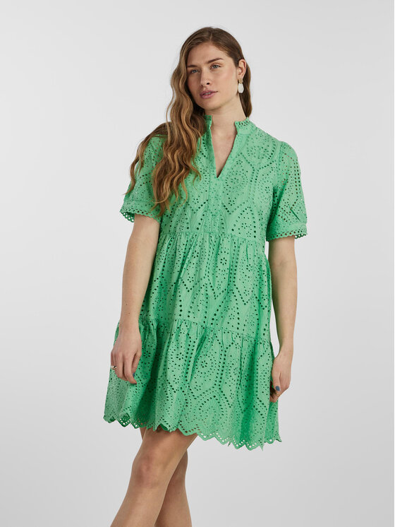Платье стандартного кроя Yas, зеленый