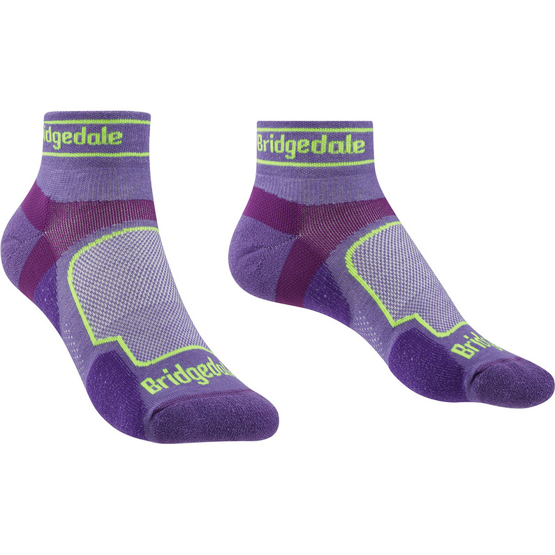 Женские сверхлегкие низкие носки T2 Coolmax Sport Bridgedale, фиолетовый