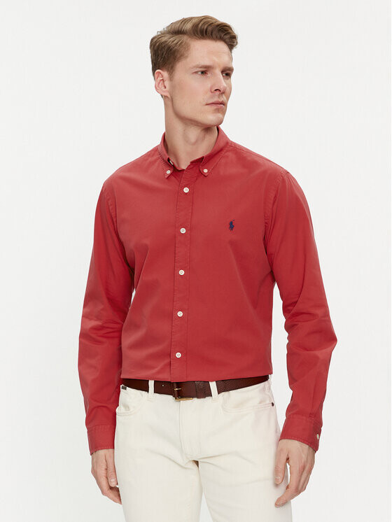 

Рубашка стандартного кроя Polo Ralph Lauren, красный