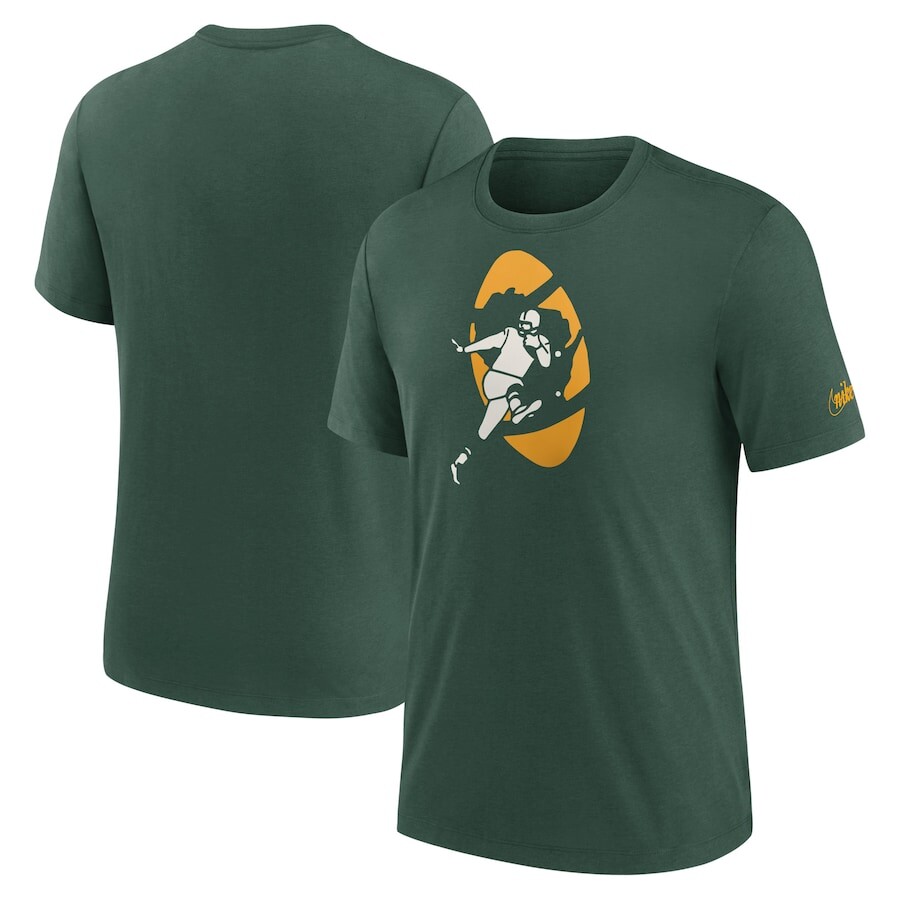 

Футболка с коротким рукавом Nike Green Bay Packers, зеленый