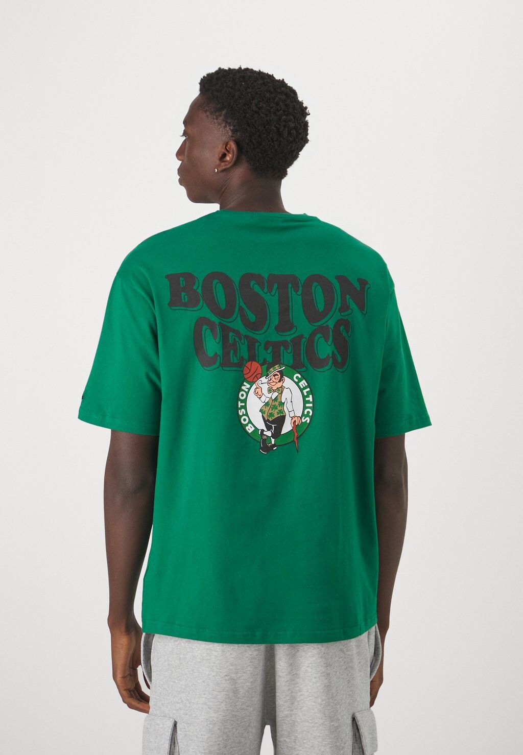 

Team Nba Boston Celtics Script Tee New Era, цвет green/white