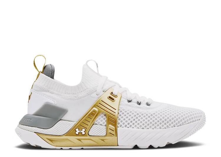

Кроссовки Under Armour WMNS PROJECT ROCK 4 'WHITE METALLIC GOLD', белый