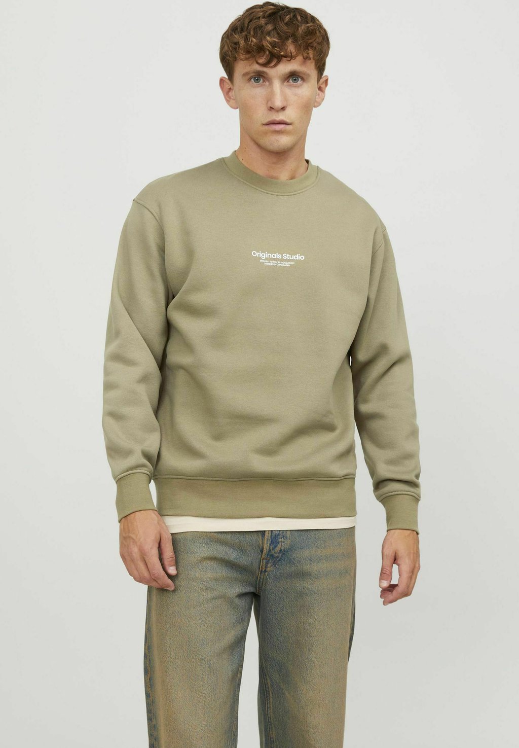 

Толстовка Jorvesterbro Crew Neck Jack & Jones, цвет aloe