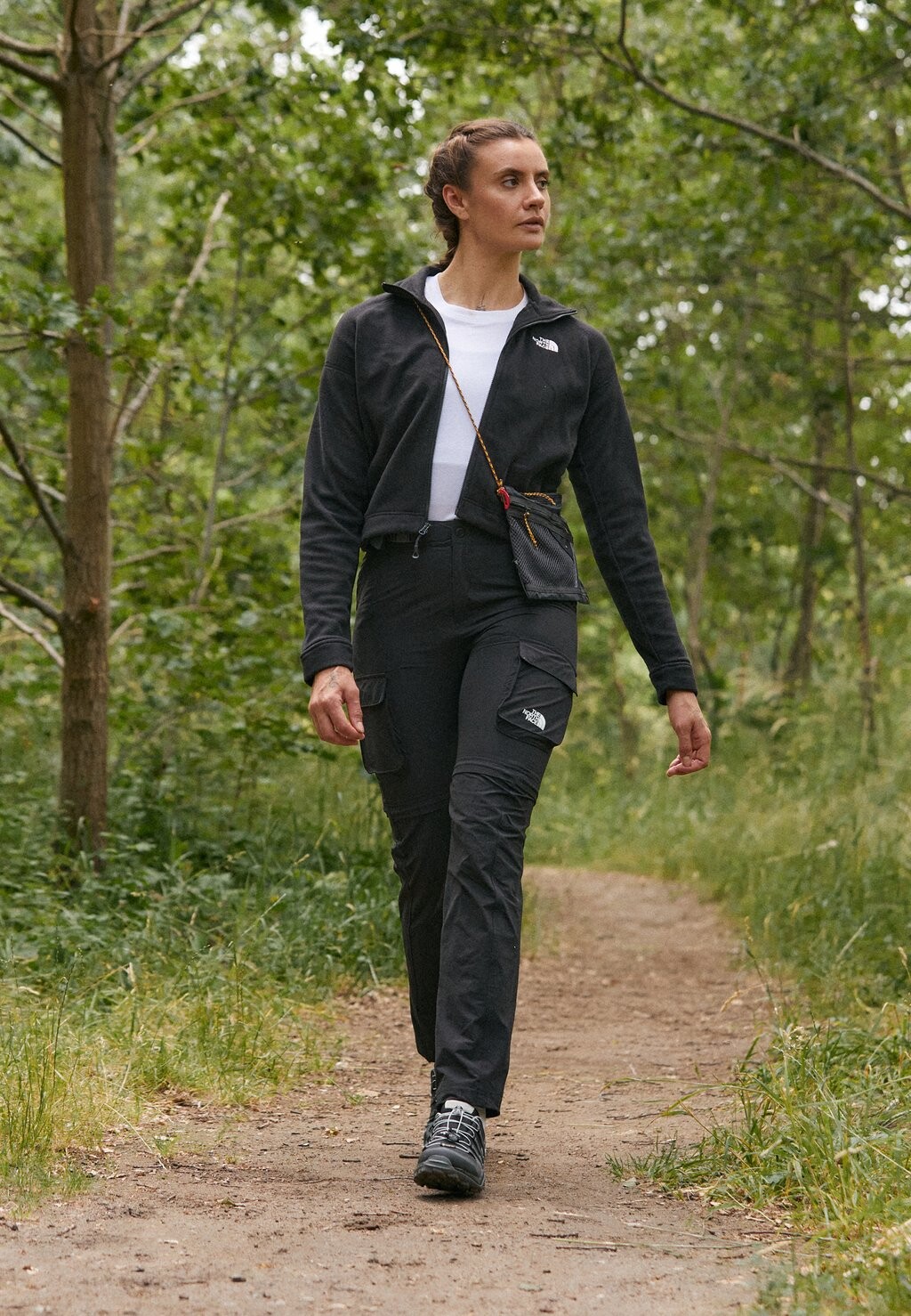 

Флисовая куртка The North Face, черный