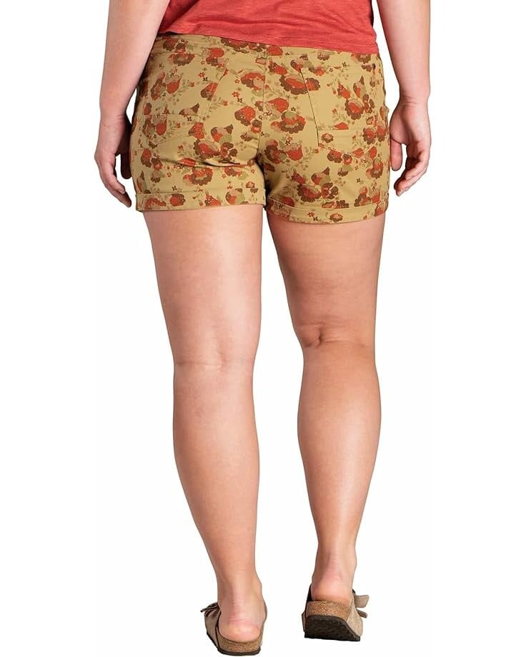

Шорты Toad&Co Earthworks Camp Shorts, цвет Mantis Bluebell Print