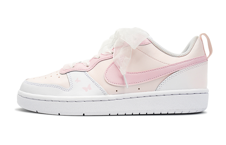 

Кроссовки Nike Court Borough Skateboarding Shoes Women's Low-top Pink, розовый